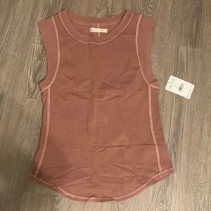 Pink free people top